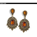 Классный дизайн, полный кристаллов Gemstone Silver Earring